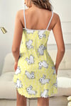 Cozy Dolce Trend Gecelik Bunny Baskılı Pijama Takımı
