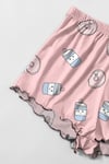 Favela Pink Donut Süpersoft Şort Takımı