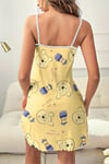 Hunny2 Dolce Trend Gecelik Pooh Baskılı Pijama Takımı