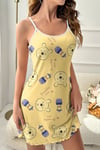 Hunny2 Dolce Trend Gecelik Pooh Baskılı Pijama Takımı