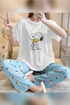 Kısa Kollu Pijama Takımı 2098