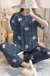 Kısa Kollu Pijama Takımı CatMeow Supersoft Basic Süprem