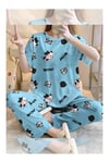 Kısa Kollu Pijama Takımı Cow Milk Supersoft Basic Süprem