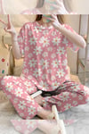 Kısa Kollu Pijama Takımı HelloSpringDaisy Supersoft Basic Süprem