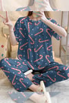 Kısa Kollu Pijama Takımı MerryChristmasMilla Supersoft Basic Süprem