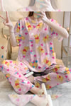 Kısa Kollu Pijama Takımı Winnie Star Supersoft Basic Süprem