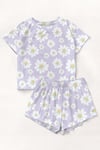 Kısa Kollu Şort Pijama Takımı GroovyGirl Supersoft Basic Süprem