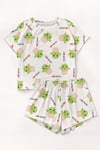 Kısa Kollu Şort Pijama Takımı I Love Captus Supersoft Basic Süprem