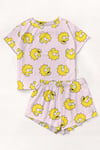 Kısa Kollu Şort Pijama Takımı Lisa Simpsons Supersoft Basic Süprem