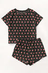 Kısa Kollu Şort Pijama Takımı WildFree Supersoft Basic Süprem