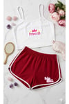 Natural Pamuk süprem crop basic