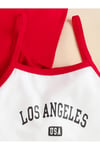 Red Los Angeles Şort Takımı