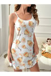 Shy Duck Dolce Trend Gecelik Duck Baskılı Pijama Takımı