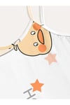 Shy Duck Favela Trend Askılı Şort Duck Baskılı Pijama Takımı