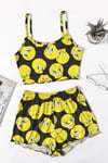 Supernova Favela Trend Askılı Şort Tweety Basklı Pijama Takımı