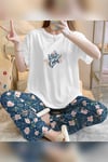 Zezecim Calm Süpersoft Kısa Kollu Pijama Takımı