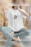 Zezecim Cool Süpersoft Kısa Kollu Pijama Takımı