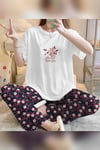 Zezecim Inside Süpersoft Kısa Kollu Pijama Takımı