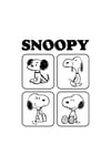 Zezex Snoopy 3 Süpersoft Şort Takımı