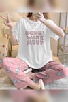 Zezeyle Pink Donuts Kısa Kollu Pijama Takımı 2154