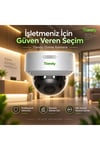 2 MP Motorize IR Dome IP Kamera 2.8-12 mm Lens Dahili Mikrofon PoE IP66