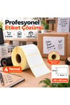 40x60 mm Rulo Ribonsuz Termal Barkod Etiketi 40 mm Masura 1000 Sarım