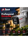 4MP 3.6mm WizColor Dahili Mikrofonlu PoE IP Bullet Kamera