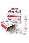 Ataş No:2 Metal Evrak Ataşı