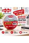 Çift Taraflı Köpük Bant 48 mm x 5 mt