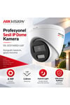 DS-2CD1343G2-LIUF 4 MP 2.8mm Smart Hybrid Light Sesli IP Dome Kamera