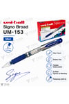 İmza Kalemi Jel Um-153 Mavi 12'li