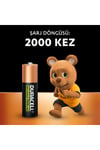ŞARJ EDİLEBİLİR AA Kalem Pil (2'li Paket), 1300 mAh NiMH