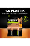 ŞARJ EDİLEBİLİR AAA İnce Kalem Pil (2'li Paket), 750 mAh NiMH