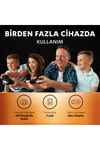 ŞARJ EDİLEBİLİR AAA İnce Kalem Pil (2'li Paket), 750 mAh NiMH