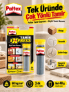Tamir Express Güçlü Tamir Macunu 48 gr - Hızlı Yapıştırma, Dolgu ve Tamir Macunu