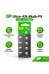 Ultra+ A76 1.5V Alkalin Düğme Pil 5’li Paket