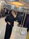 Butik Arya Asil Detaylı Siyah İkili Takım
