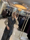 Butik Arya İşleme Detaylı Denim Yelek