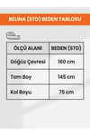 BELİNA PAMUK UZUN ELBİSE