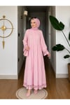 KAYRA DANTELLİ UZUN ELBİSE