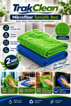 TrakClean Kare Dokulu Mikrofiber Temizlik Bezi 2'li Set