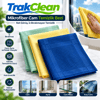 TrakClean Mikrofiber Cam Temizlik Bezi 3'lü Set – Yüksek Emicilikli