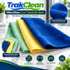 TrakClean Mikrofiber Cam Temizlik Bezi 3'lü Set – Yüksek Emicilikli