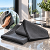 TrakClean Premium Mikrofiber Cam ve Ayna Temizlik Bezi 3'lü set
