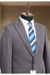Antrasit İtalyan Stil Slim Fit Erkek Blazer Ceket