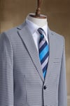 Lacivert Kazayağı Torba Cep İtalyan Stil Slim Fit Klasik Erkek Blazer Ceket