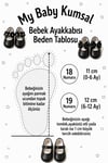 % 100 Deri Bebe Patik & Ayakkabı ( Taban ve İç Astar Tamamen Deriden üretilmiştir.)