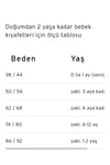 ayıcık figürlü Kapişonlu Polar Bebe Tulumu