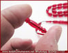 ATEŞ KEHRİBAR TESBİH 6,5*12 mm ALTIN VARAKLI İSMİNİZE ÖZEL