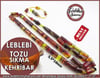 Kesme Sıkma Kehribar Tesbih 5,5*10 mm Leblebi Tozu 